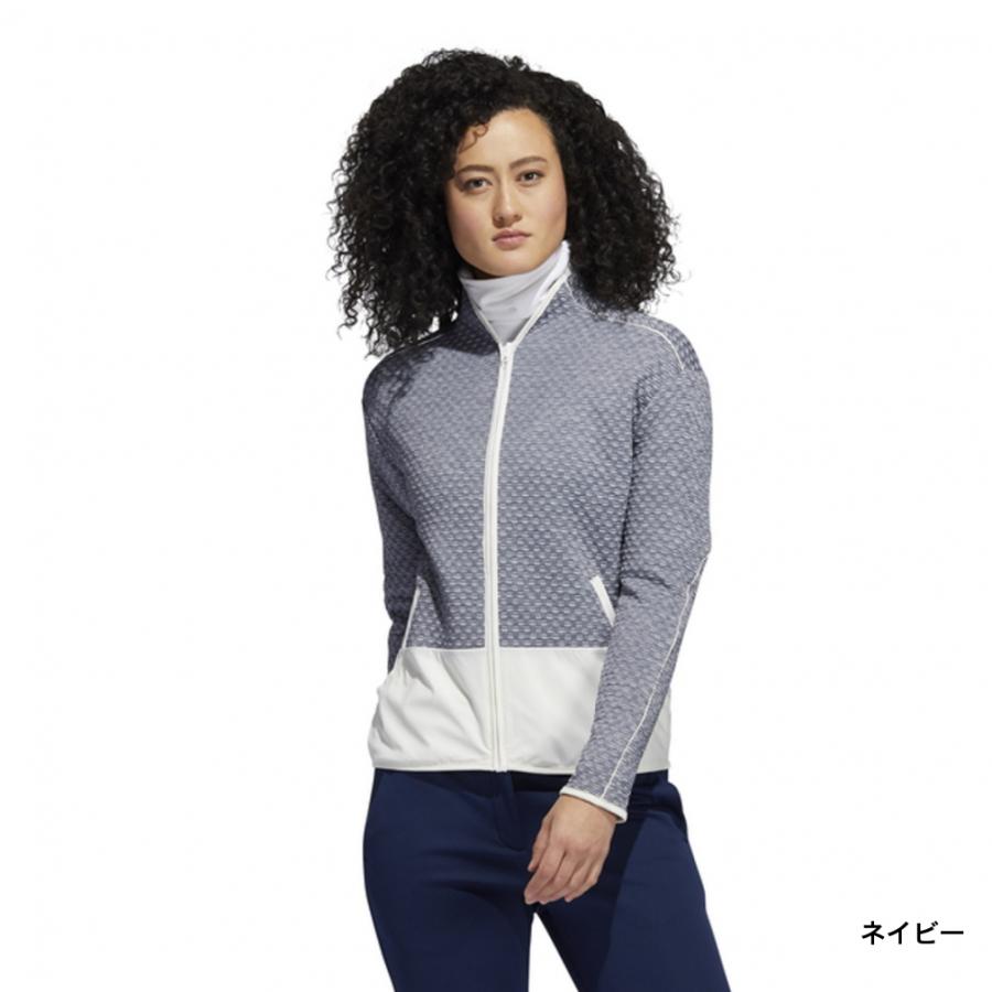 アディダス レディース ゴルフウェア 秋 冬 Coldrdyファブリックミックスlsジャケット Ins21 保温性と吸放湿性の2つの機能を両立 Adidas アルペン Paypayモール店 通販 Paypayモール