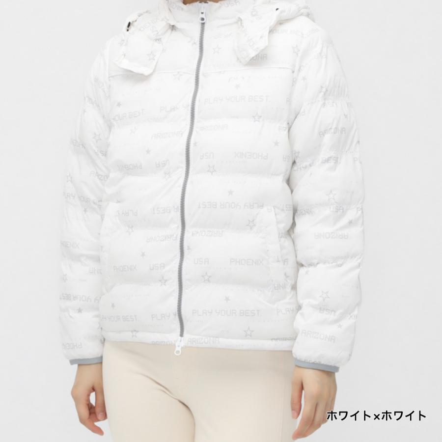 新品　ピン ゴルフウェア 中綿ジャケット　Sサイズ　ホワイト PING ピン レディース ゴルフウェア 中綿ジャケット 秋 冬