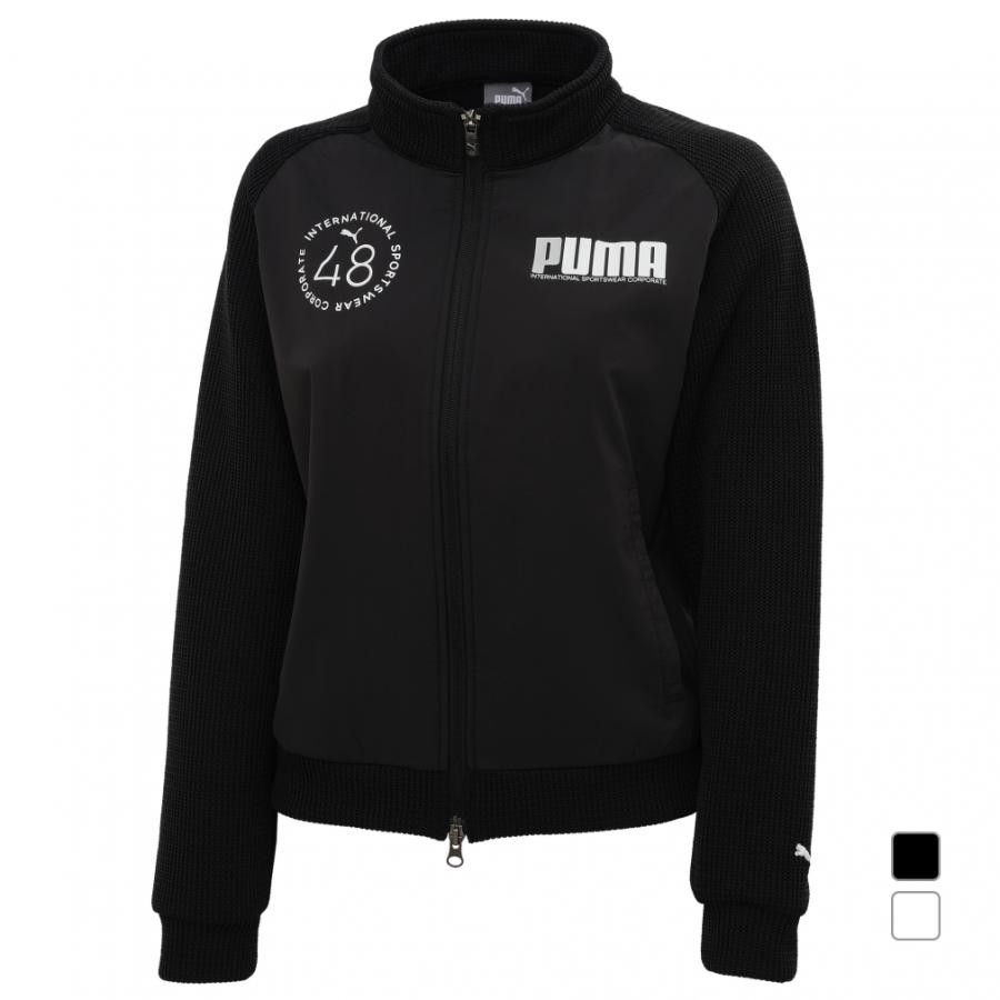 PUMA（プーマ） レディース ゴルフウェア 長袖ウインドブレーカー 秋