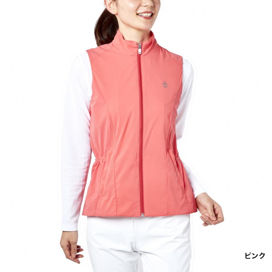 マンシングウェア レディース ゴルフウェア ウインドベスト 春 夏 撥水 Stretch アウターベスト Mgwtjk80 少し長めの軽量ベスト Munsingwear アルペン Paypayモール店 通販 Paypayモール