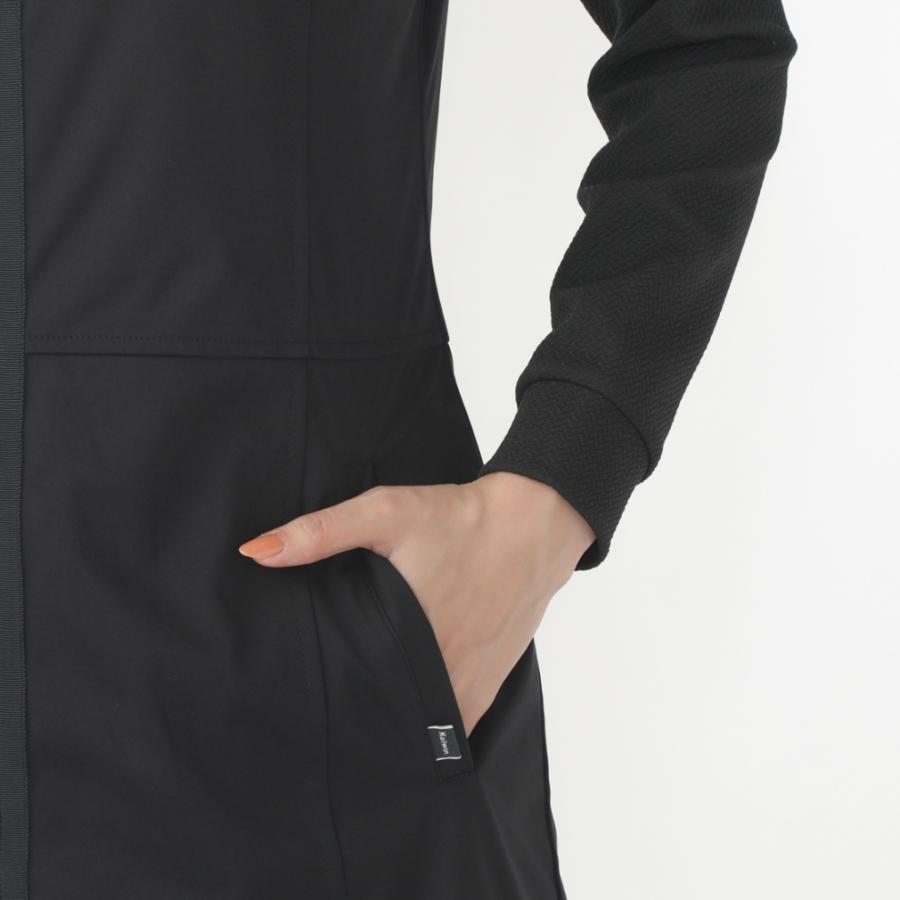 kolwin コルウィン 中綿 ノースリーブ ワンピース L ネイビー ゴルフ kolwin コルウィン 中綿 ノースリーブ ワンピース L ネイビー