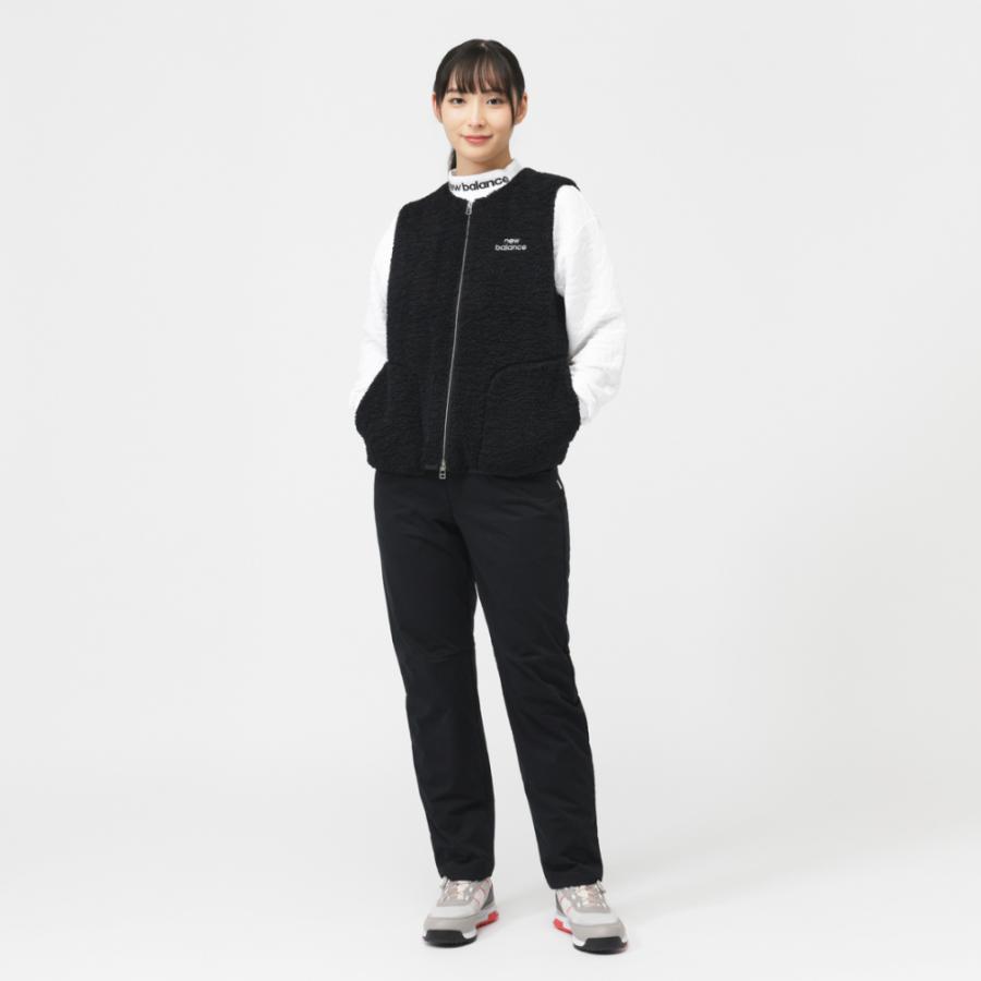 New Balance BSTN167 フード付きベスト 黒 ゴルフ New Balance Golf（ニューバランスゴルフ） ゴルフウェア メンズ