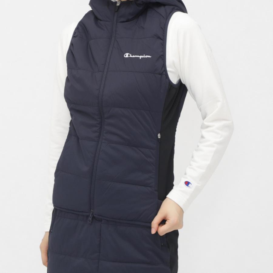 Champion チャンピオン レディース ゴルフウェア ダウンベスト 秋 冬