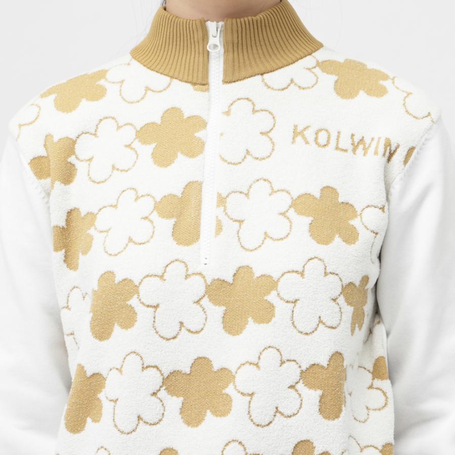 Kolwin（コルウィン） レディース ゴルフウェア 長袖セーター 秋 冬