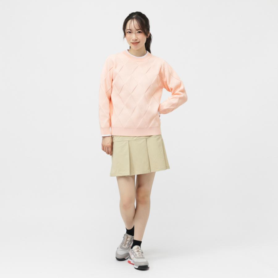 TIGORA（ティゴラ） レディース ゴルフウェア 長袖セーター 秋 冬