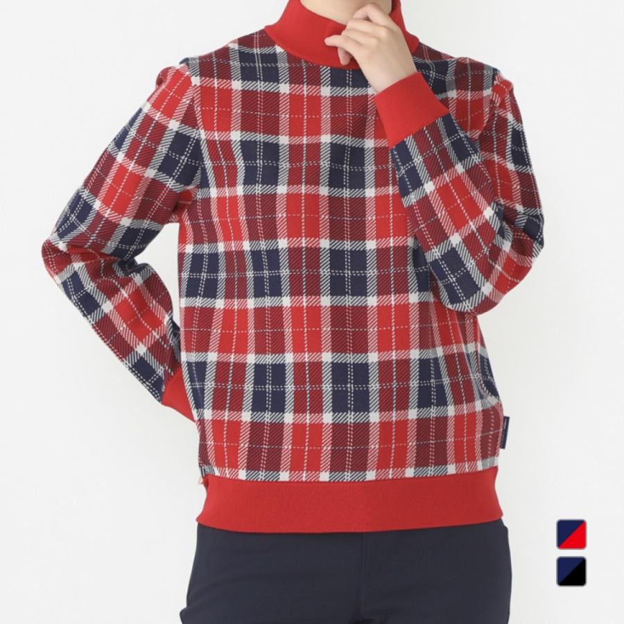 TIGORA（ティゴラ） レディース ゴルフウェア 長袖セーター 秋 冬