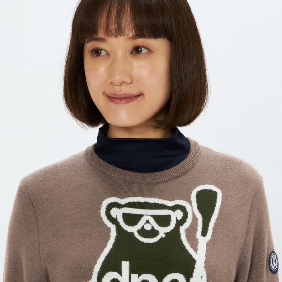 and per se（アンパスィ） レディース ゴルフウェア 長袖セーター 秋