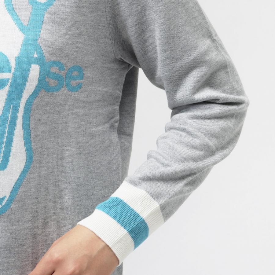 and per se（アンパスィ） レディース ゴルフウェア 長袖セーター 秋