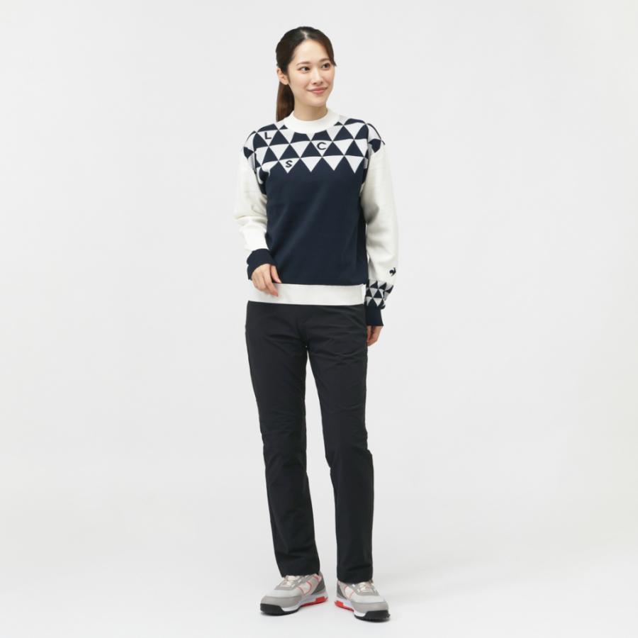 極美品✨ルコックスポルティフ ゴルフウェア レディース ハイブリッド防風セーター 極美品✨ルコックスポルティフ ゴルフウェア レディース ハイブリッド