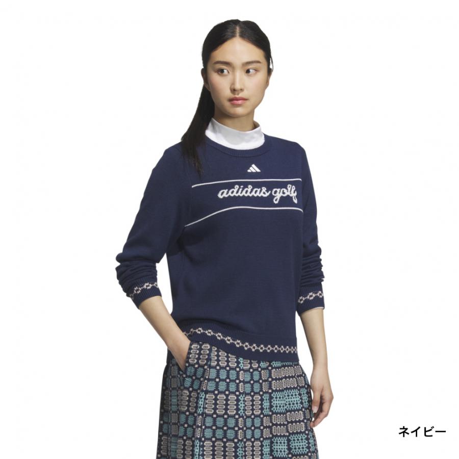 adidas（アディダス） レディース ゴルフウェア 長袖セーター 秋 冬