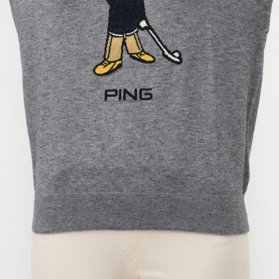 PING ピン レディース ゴルフウェア 長袖セーター 秋 冬 Mr
