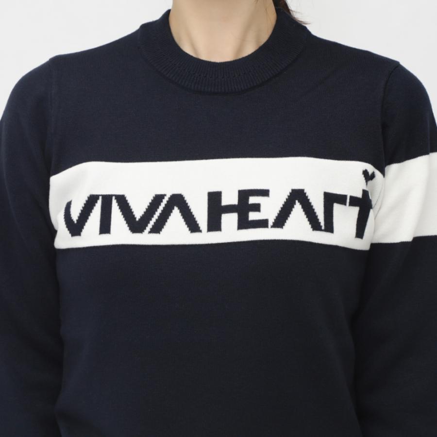 VIVA HEART（ビバハート） レディース ゴルフウェア 長袖セーター 秋