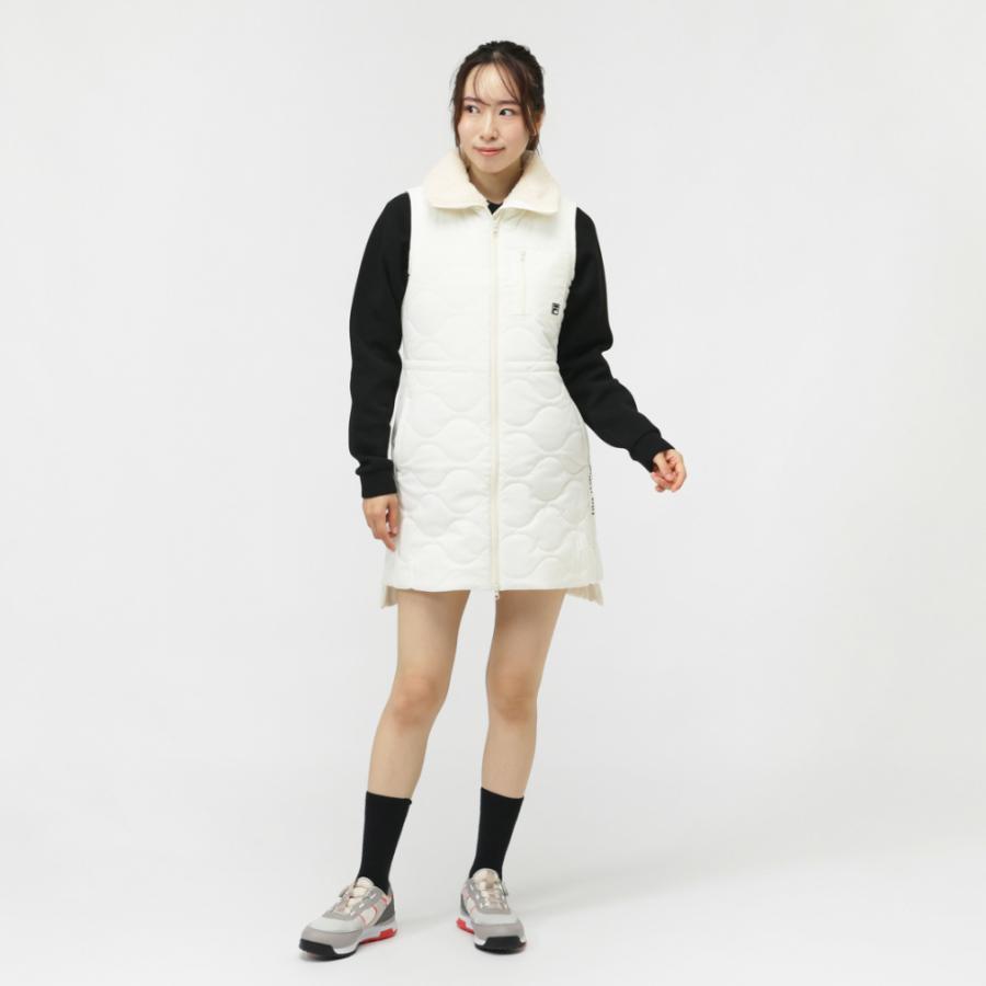FILA（フィラ） レディース ゴルフウェア 中綿ベスト 秋 冬 中綿