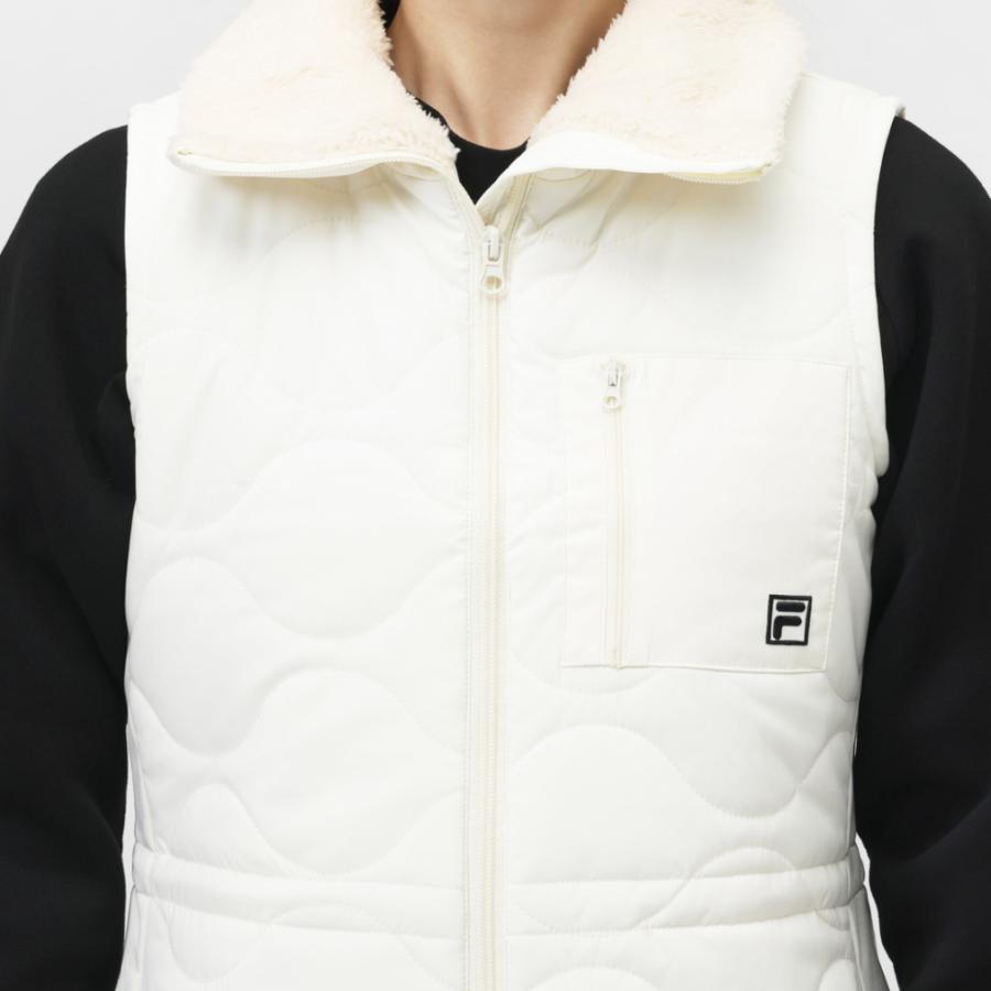 FILA（フィラ） レディース ゴルフウェア 中綿ベスト 秋 冬 中綿