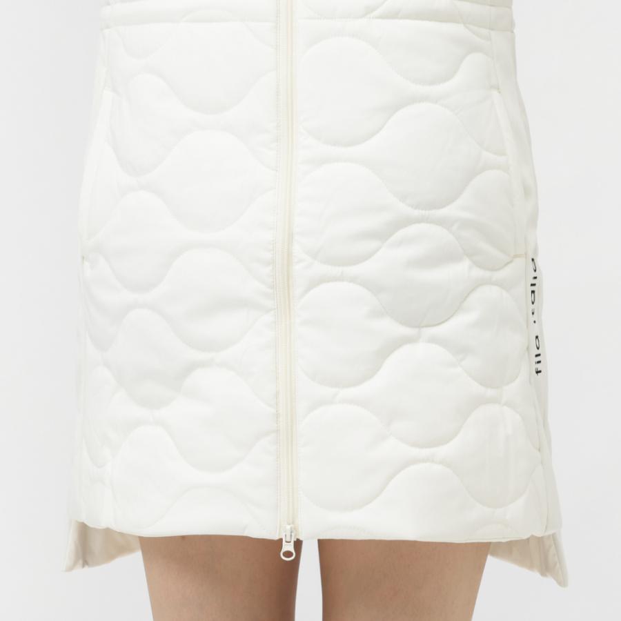 FILA（フィラ） レディース ゴルフウェア 中綿ベスト 秋 冬 中綿