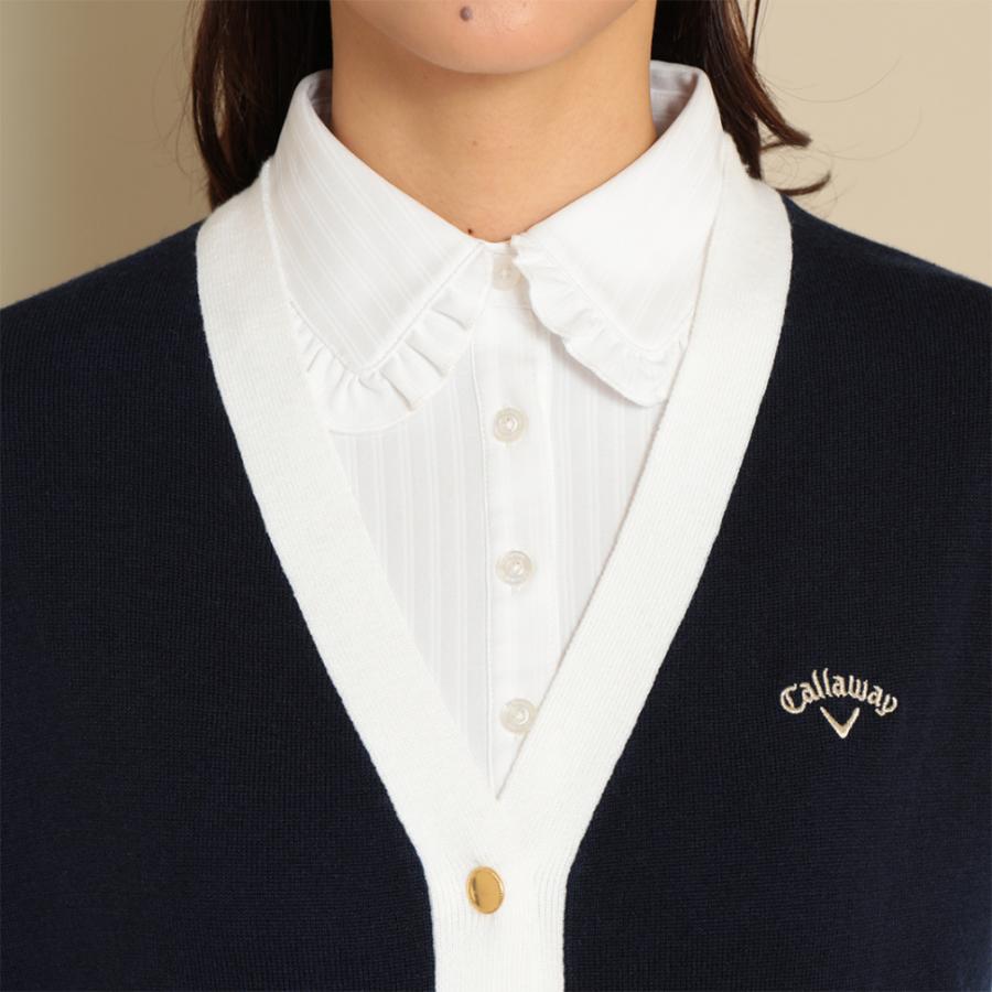 Callaway キャロウェイ レディース ゴルフウェア ベスト 秋 冬 V
