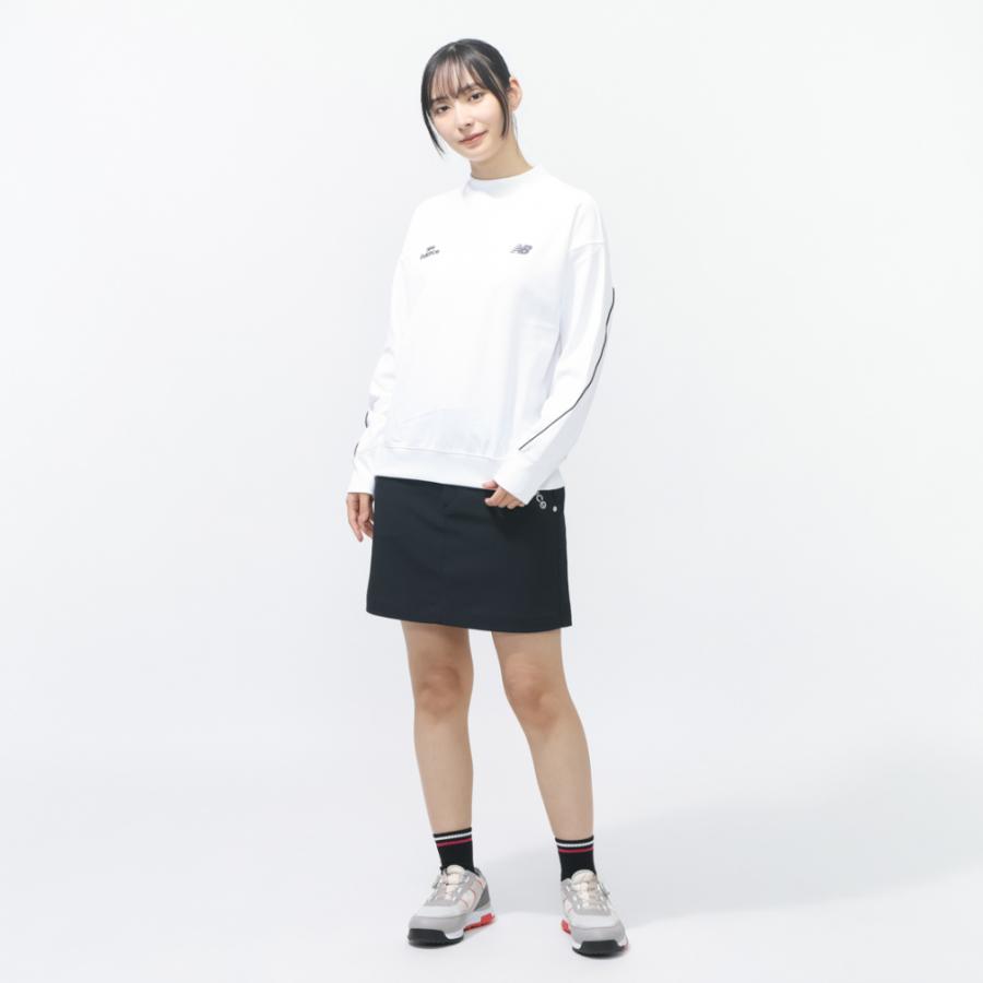 ニューバランス レディース ゴルフウェア 長袖トレーナー 春 夏 SWEAT MOCK NECK PULLOVER 0126162502 New Balanceの画像
