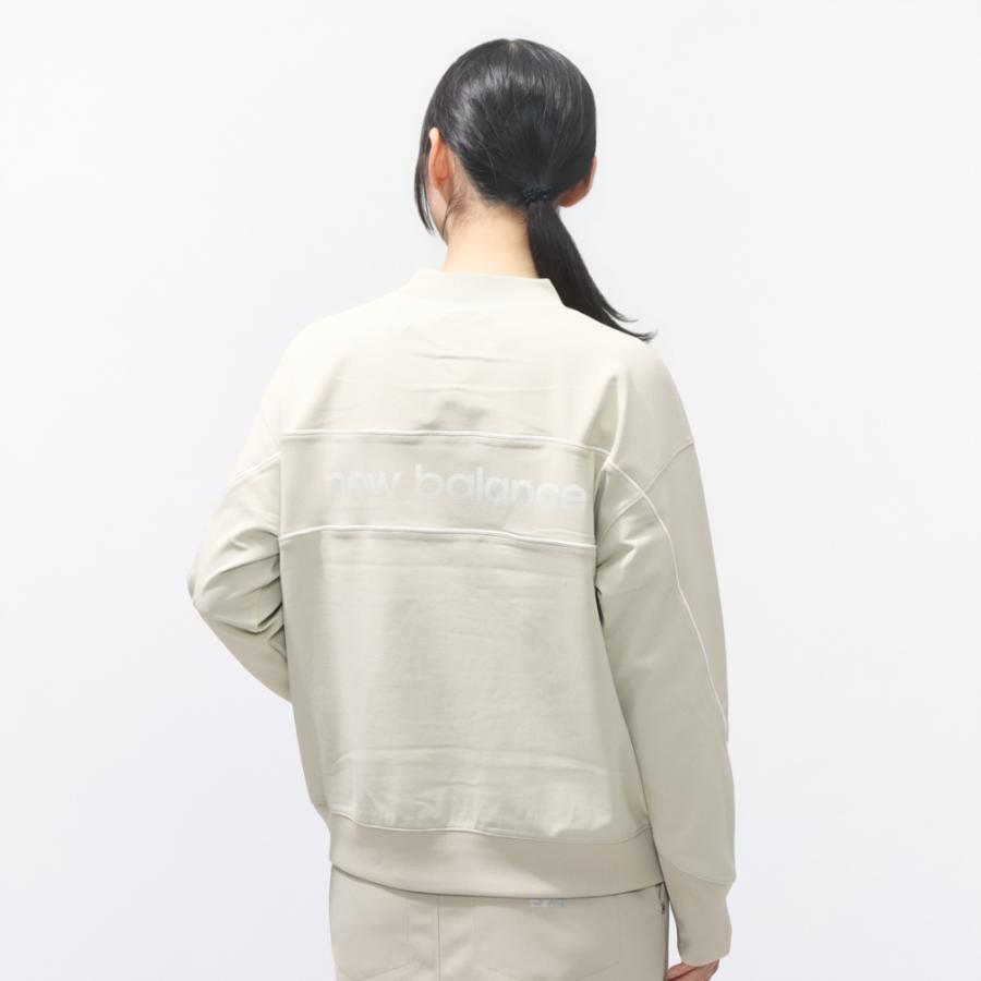 ニューバランス レディース ゴルフウェア 長袖トレーナー 春 夏 SWEAT MOCK NECK PULLOVER 0126162502 New Balanceの画像