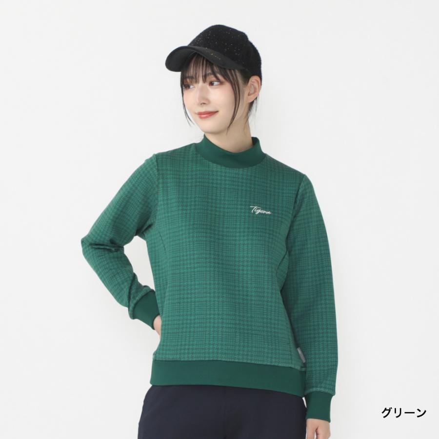 TIGORA ティゴラ レディース ゴルフウェア 長袖トレーナー 秋 冬 TIGORA ティゴラ レディース ゴルフウェア 長袖トレーナー 秋 冬