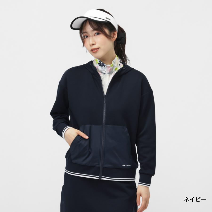 TIGORA（ティゴラ） レディース ゴルフウェア 長袖トレーナー 秋 冬
