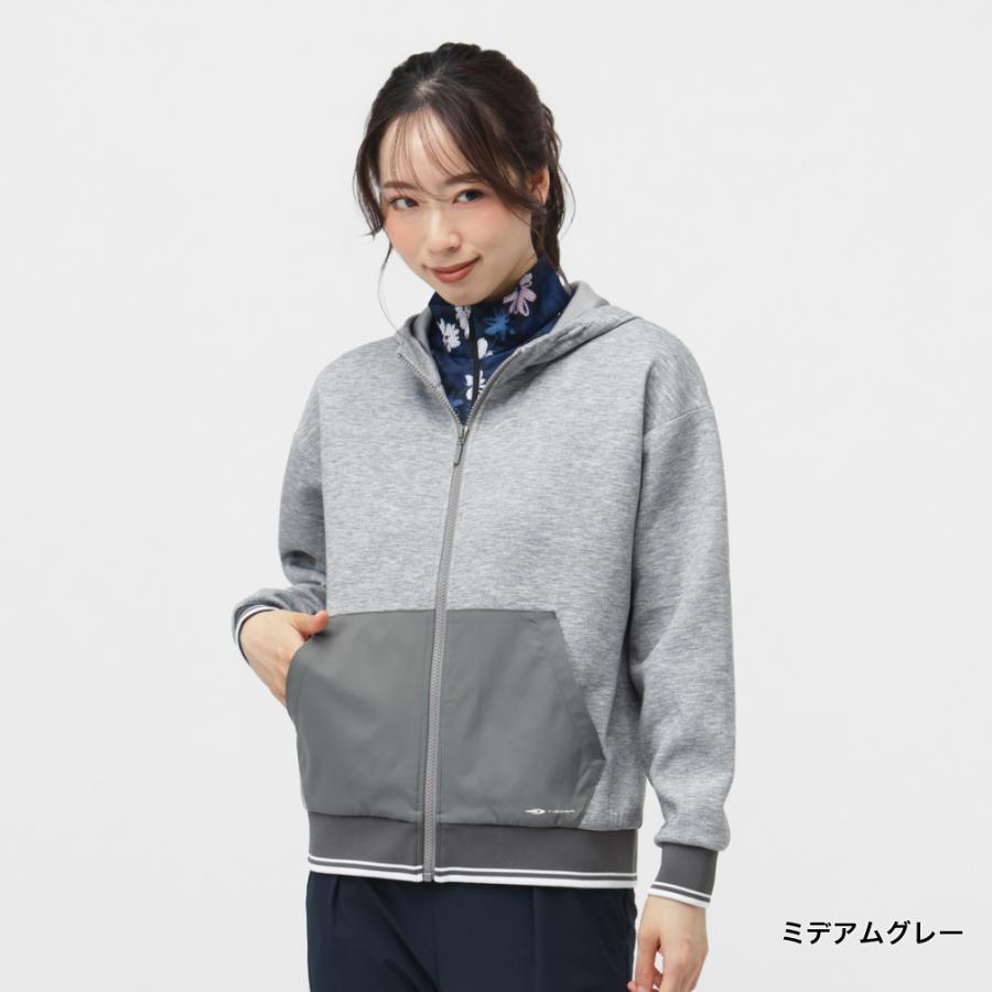 TIGORA（ティゴラ） レディース ゴルフウェア 長袖トレーナー 秋 冬