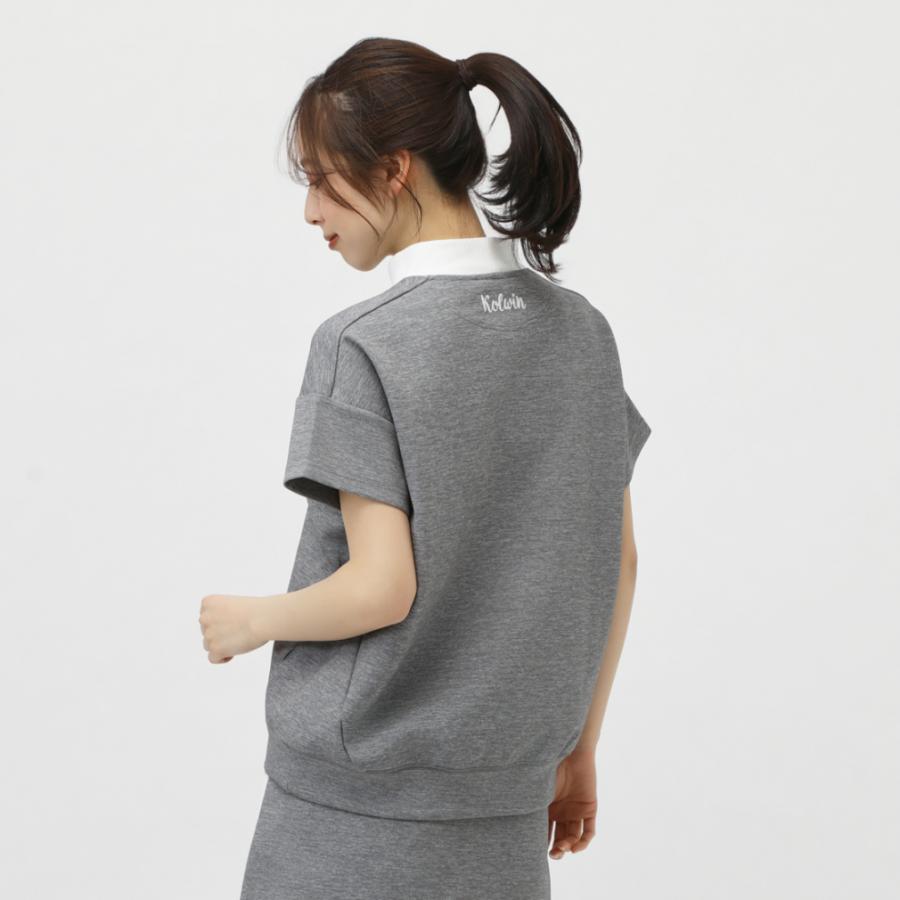 Kolwin コルウィン レディース ゴルフウェア 半袖トレーナー 春 夏