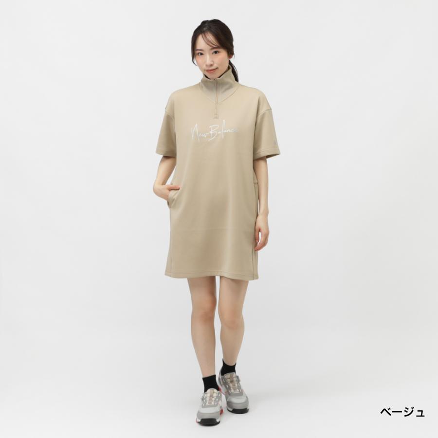 ニューバランス（Ｍ）スタイルアップレディースゴルフバイカラー吸水速乾ワンピース ニューバランス（L）スタイルアップレディースゴルフバイカラー