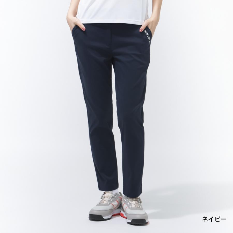 アンパスィ レディース ゴルフウェア クロップドパンツ 春 夏 アルペン限定クロップドパンツ 九分丈 AFS0556E1 and per se | and per se | 01