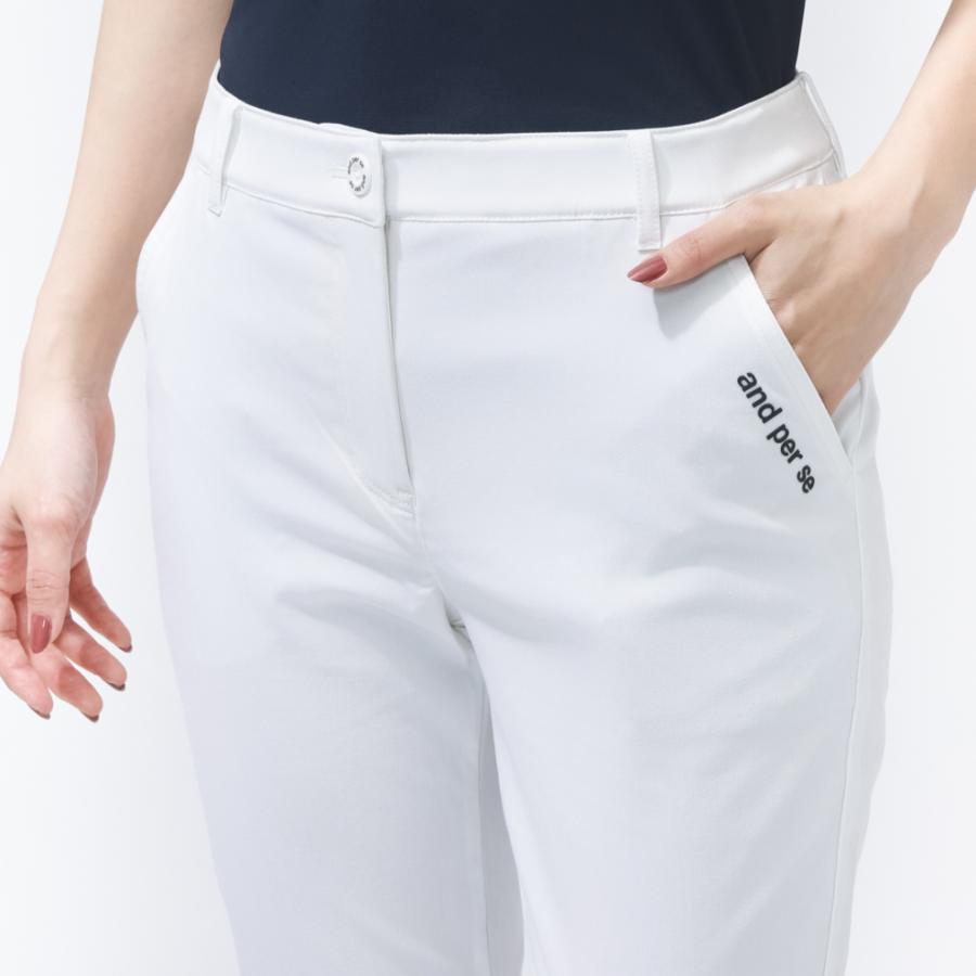 アンパスィ レディース ゴルフウェア クロップドパンツ 春 夏 アルペン限定クロップドパンツ 九分丈 AFS0556E1 and per se | and per se | 06