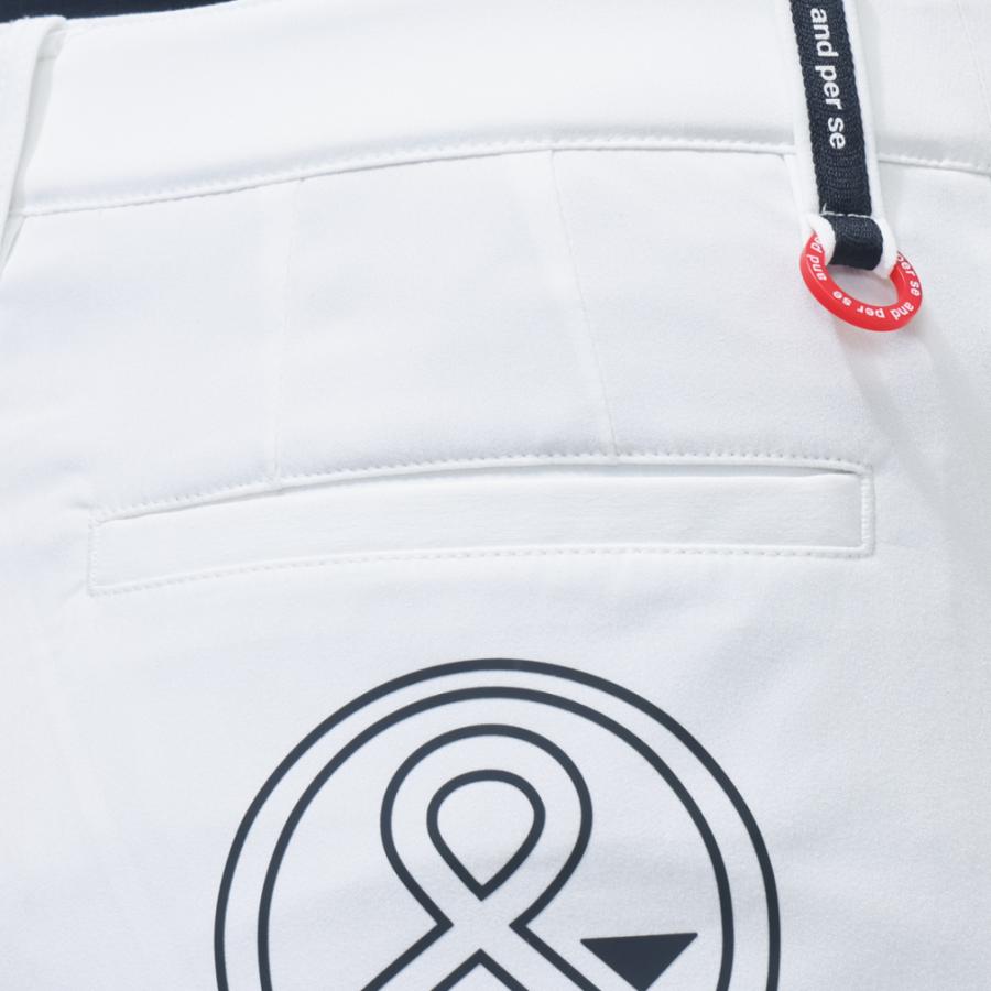 アンパスィ レディース ゴルフウェア クロップドパンツ 春 夏 アルペン限定クロップドパンツ 九分丈 AFS0556E1 and per se | and per se | 08