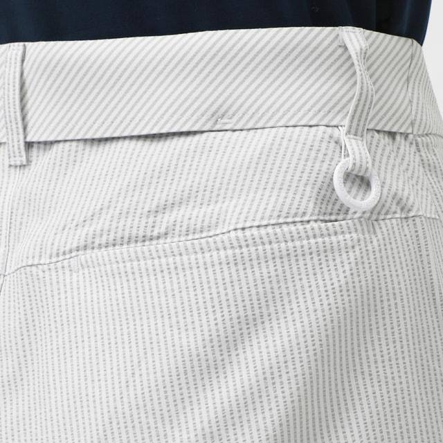 ルコックゴルフ フランスでかロゴ サイドポケット付きチャコールストライプパンツ le coq sportif GOLF（ルコックスポルティフ ゴルフ） ルコック