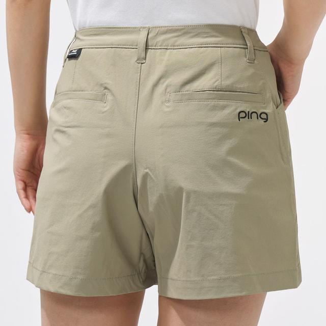 新品 THE SWINGGGR GOLF ピンパターンショートパンツ 総柄 PING（ピン） レディース ゴルフウェア ショートパンツ 春 夏