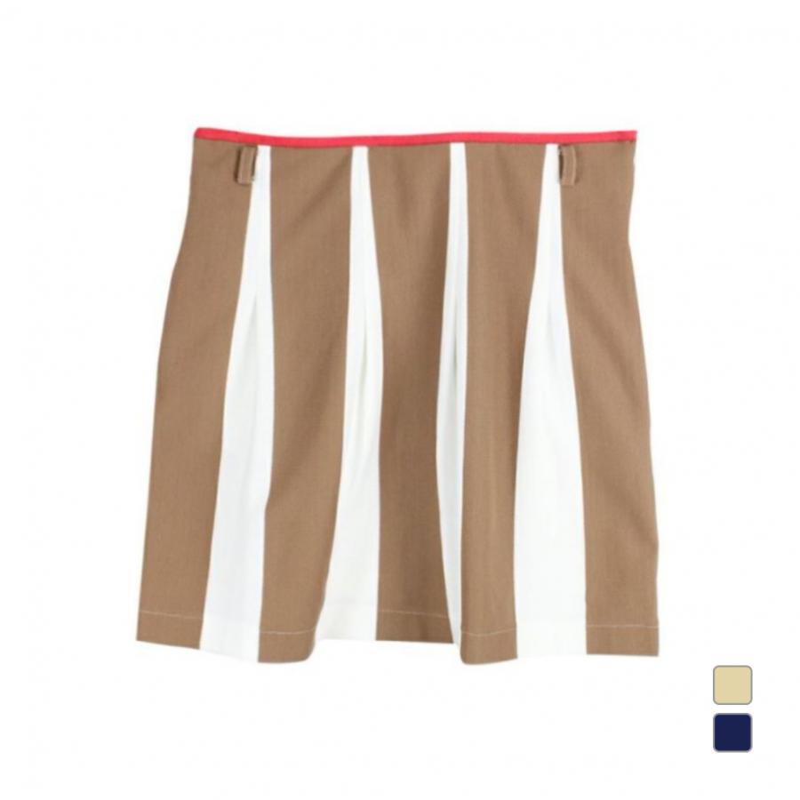 アルチビオ レディース ゴルフウェア Archivio スカート 春 夏 A Archivio 店 太ボーダー 華やかな