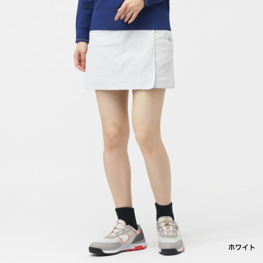 ゴルフ レディース セントアンドリュース スカート（ホワイト）Sサイズ St ANDREWS セントアンドリュース レディース ゴルフウェア スカート