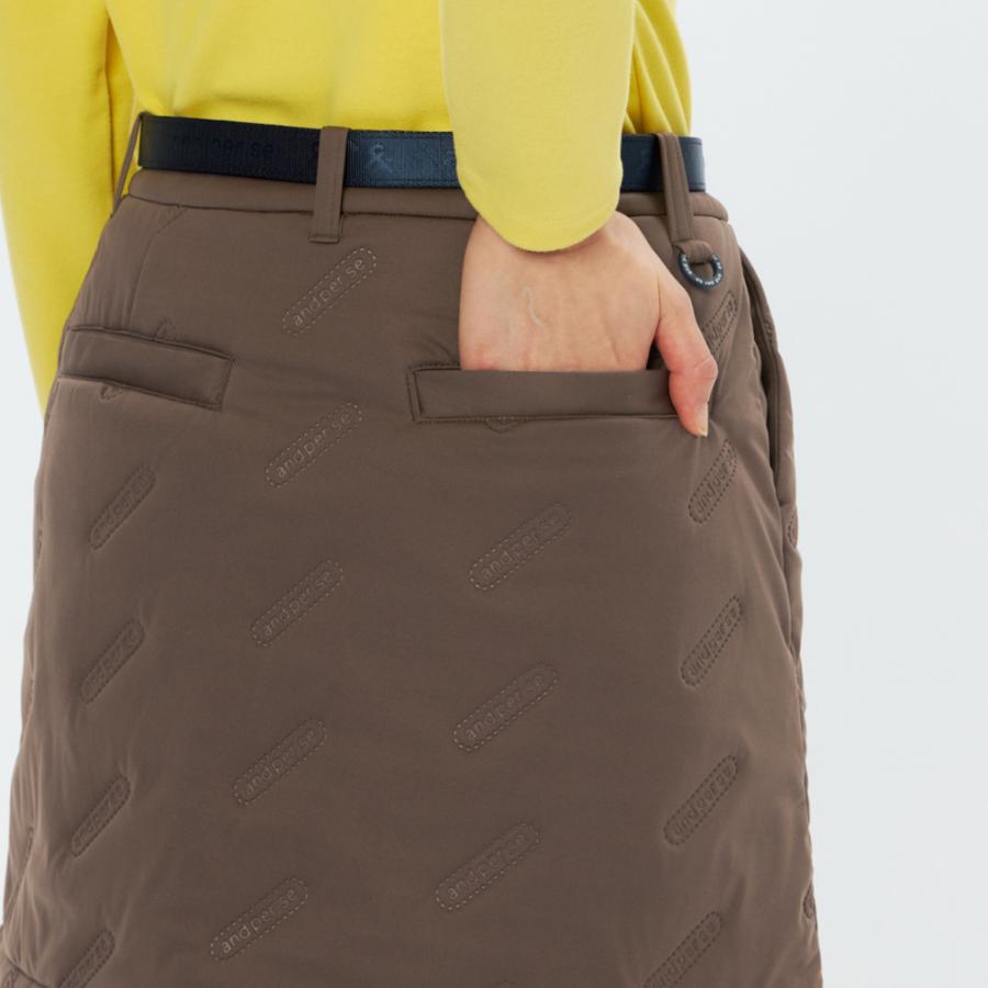 and per se（アンパスィ） レディース ゴルフウェア スカート 秋 冬 エ