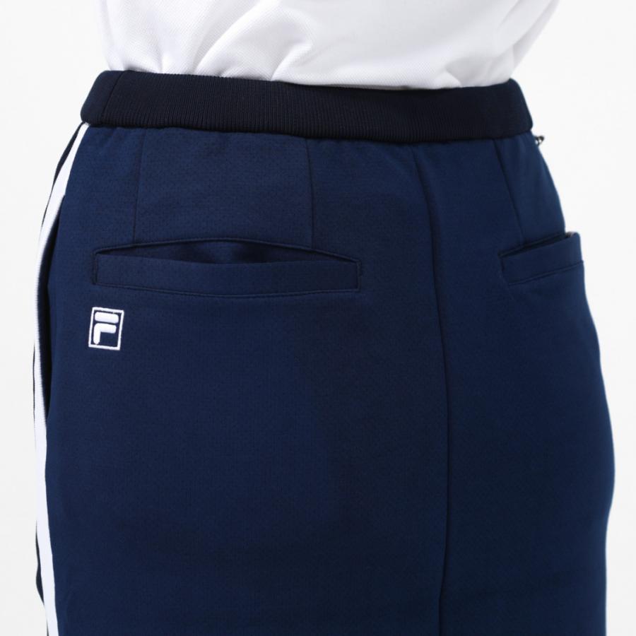 FILA フィラ レディース ゴルフウェア スカート 秋 冬 異素材MIXスカート 791302 両サイドにファスナー 動きやすい仕様 ...
