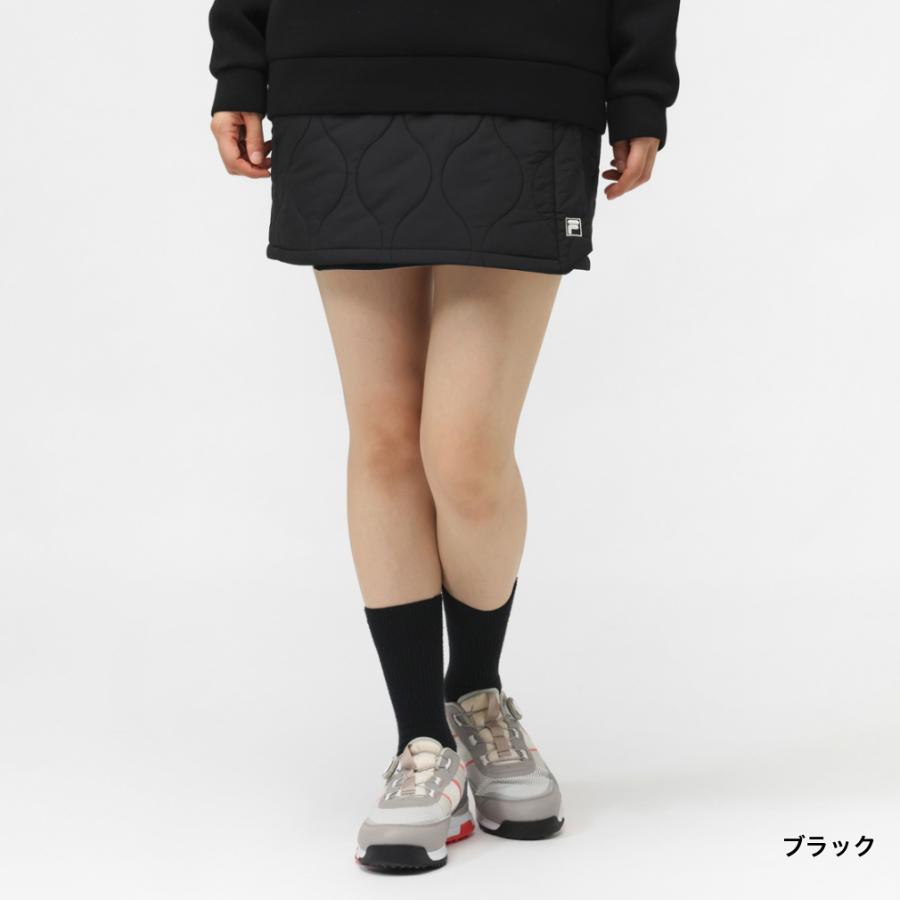 FILA（フィラ） レディース ゴルフウェア スカート 秋 冬 中綿ラップ