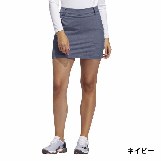 アディダス レディース ゴルフウェア スカート ストレッチヘザースコート 両サイドに施されたスリーストライプスプリント Ins36 Adidas アルペン Paypayモール店 通販 Paypayモール
