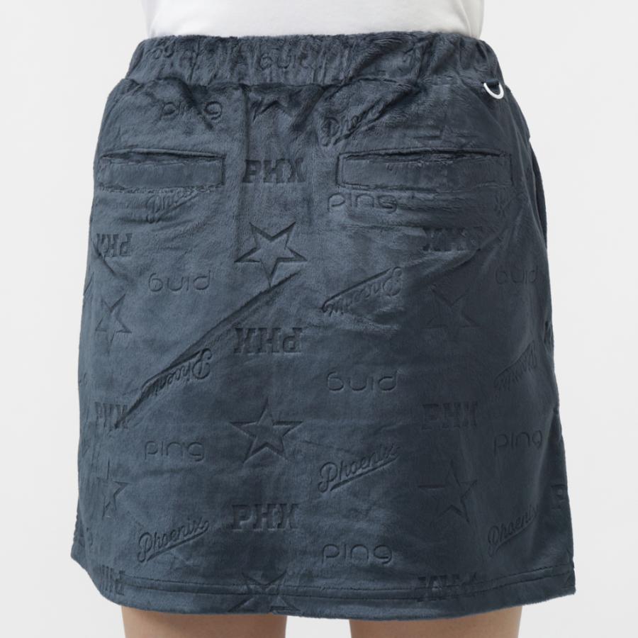 PING（ピン） レディース ゴルフウェア スカート 秋 冬 ベロアジャ