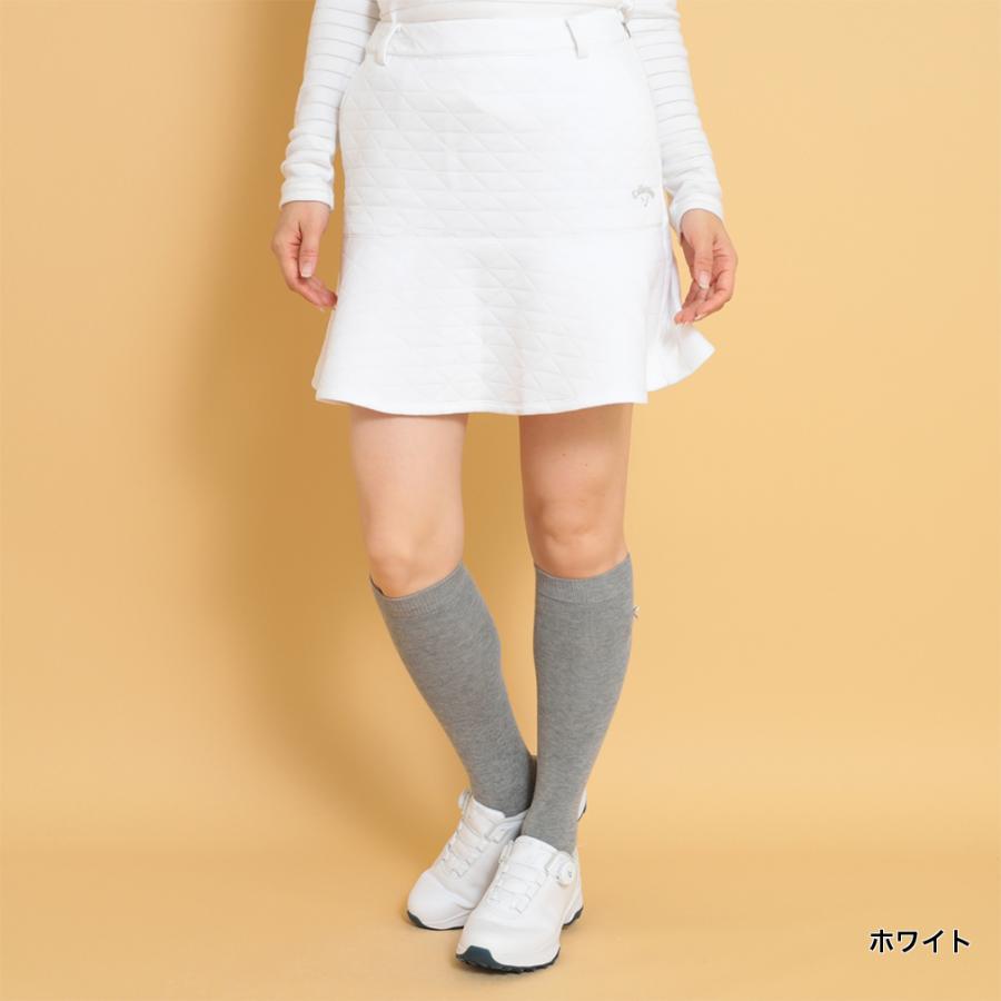 キャロウェイ レディース ゴルフウェア スカート 秋 冬 キルト  