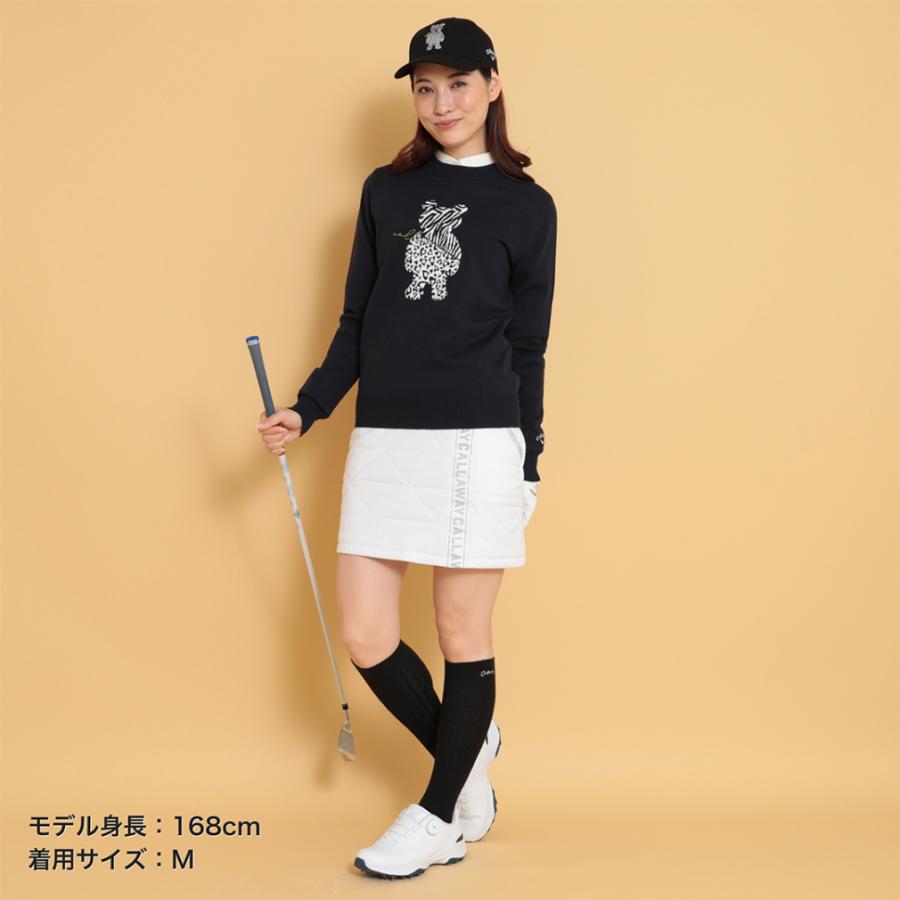 新品正規品【キャロウェイ/中綿上下セット】スターストレッチ　ブルゾンスカート Callaway（キャロウェイ） レディース ゴルフウェア スカート 秋 冬