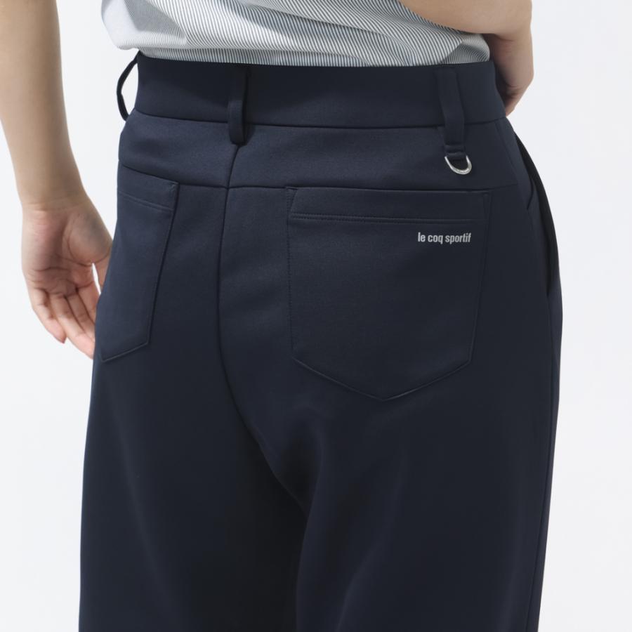 ルコックスポルティフ ゴルフ レディース ゴルフウェア ロングパンツ 春 夏 1タックロングパンツ カジュアル LG6SLP50L le coq sportif GOLFの画像
