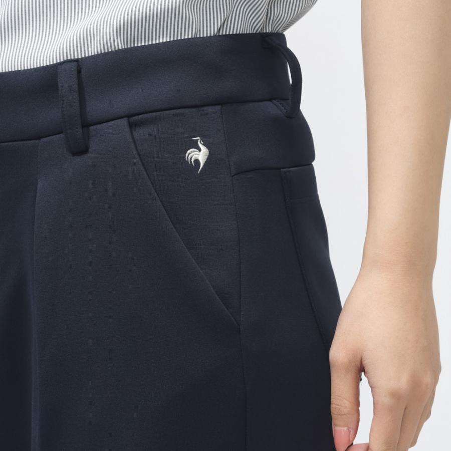 ルコックスポルティフ ゴルフ レディース ゴルフウェア ロングパンツ 春 夏 1タックロングパンツ カジュアル LG6SLP50L le coq sportif GOLFの画像