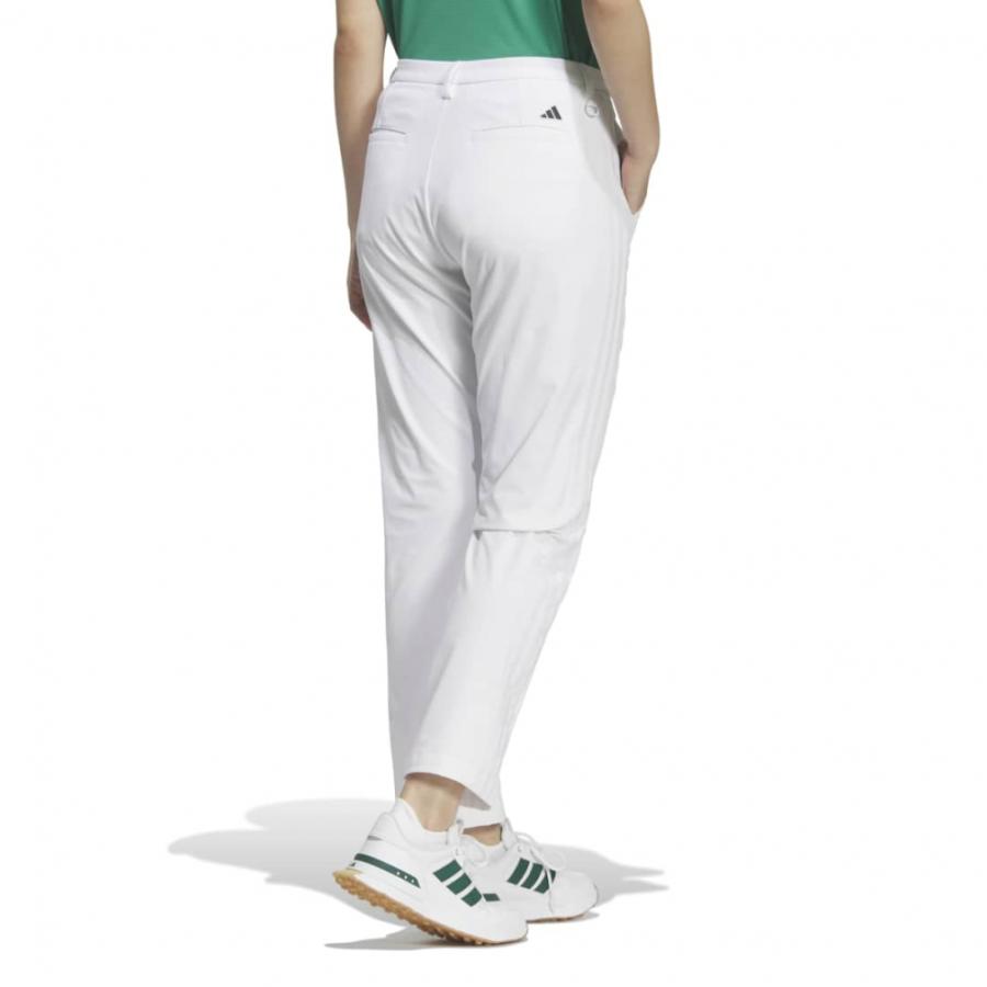 アディダス レディース ゴルフウェア ロングパンツ 春 夏 スリーストライプス EX-STRETCH ACTIVE アンクルパンツ カジュアル E4948 adidasの画像