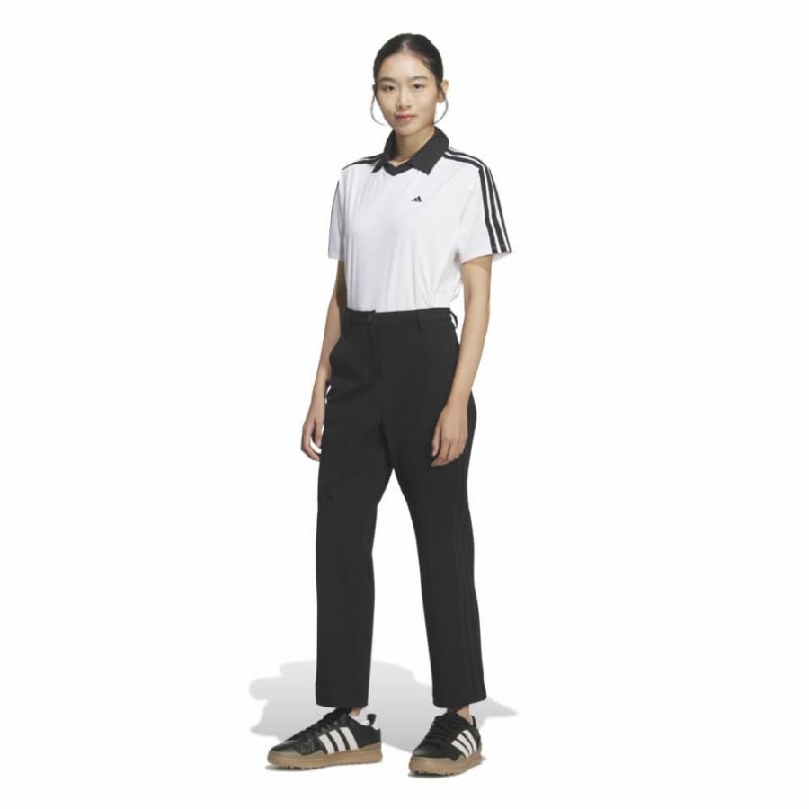 アディダス レディース ゴルフウェア ロングパンツ 春 夏 スリーストライプス EX-STRETCH ACTIVE アンクルパンツ カジュアル E4948 adidasの画像
