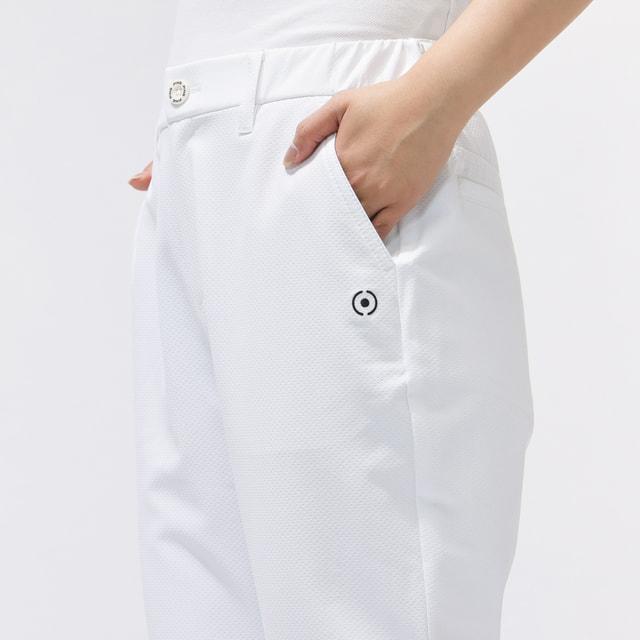 ピン レディース ゴルフウェア ロングパンツ 春 夏 ストレッチドビー裾スリットテーパードパンツ カジュアル 6226131500 PINGの画像