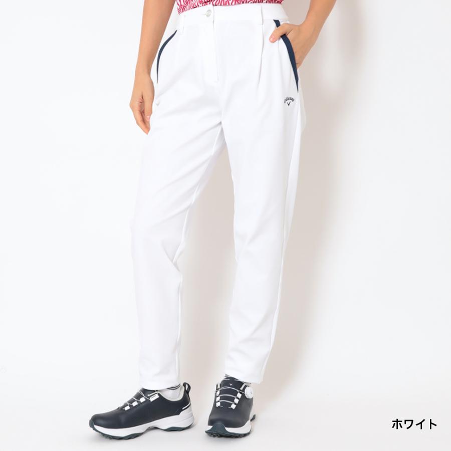 Callaway レディースパンツ L ホワイト Callaway（キャロウェイ） レディース ゴルフウェア ロングパンツ 春