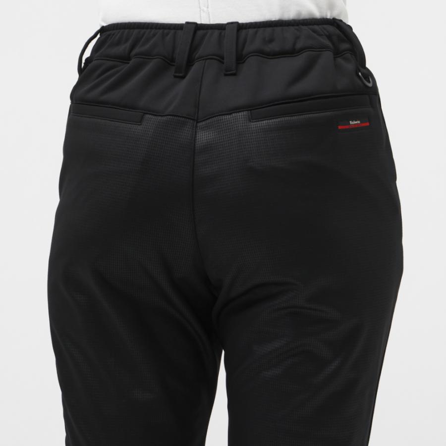 【Kolwin platinum】コルウィン 美ラインストーン ゴルフパンツ 黒 Kolwin（コルウィン） レディース ゴルフウェア ウインドパンツ 秋 冬
