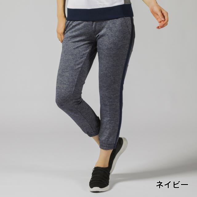 アディダス レディース ゴルフ ロングパンツ Adicross メランジニット