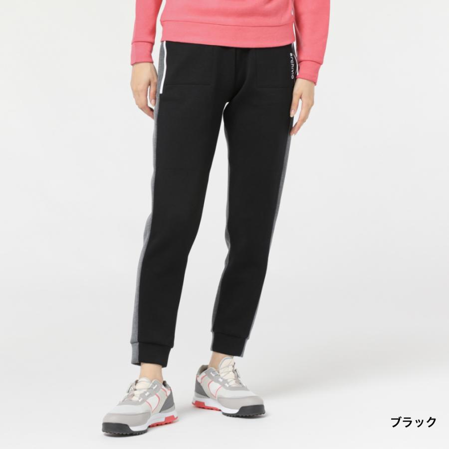 アルチビオ レディース ゴルフウェア ロングパンツ 秋 冬 パンツ